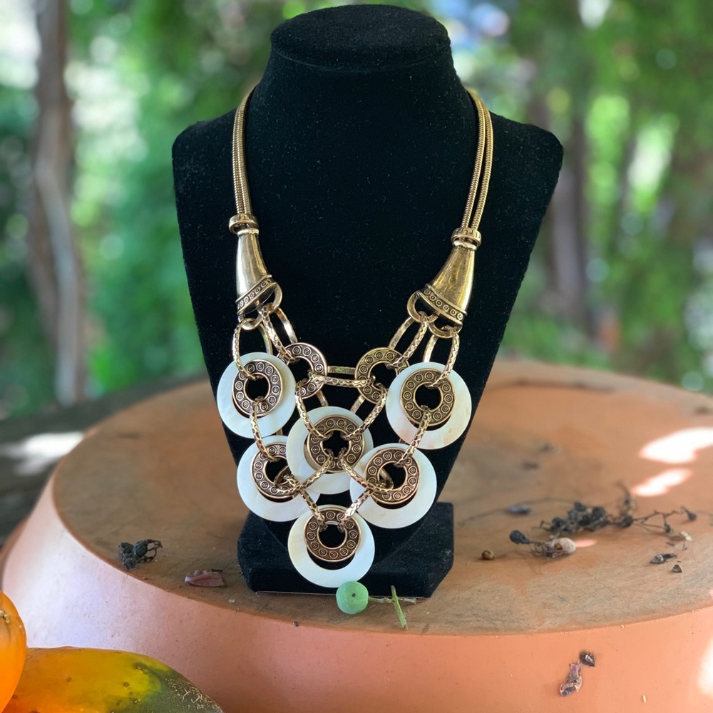 Bronze necklace